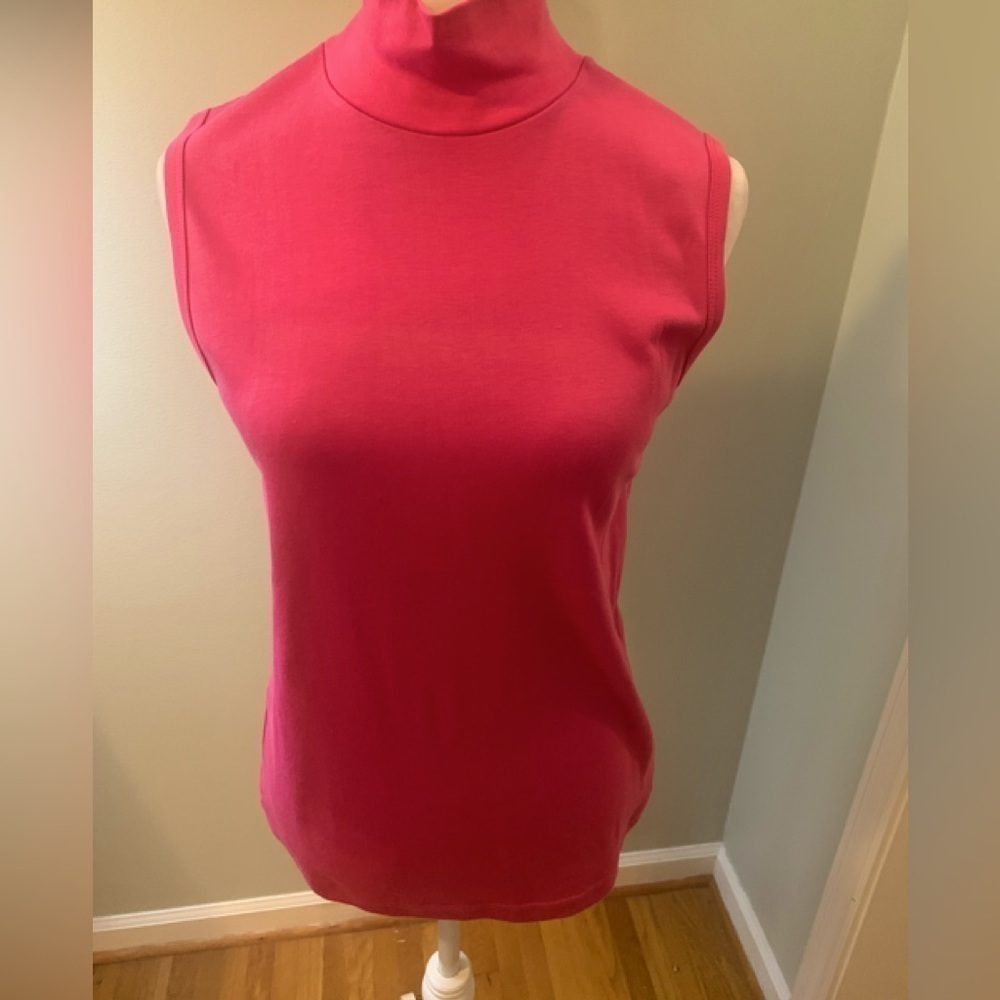 Eagle’s Eye pink cotton blouse, size L